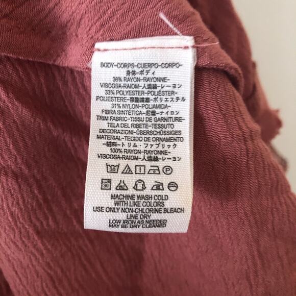 Free People Secret Origins Dress in Rosy Coral - Picture 7 of 7